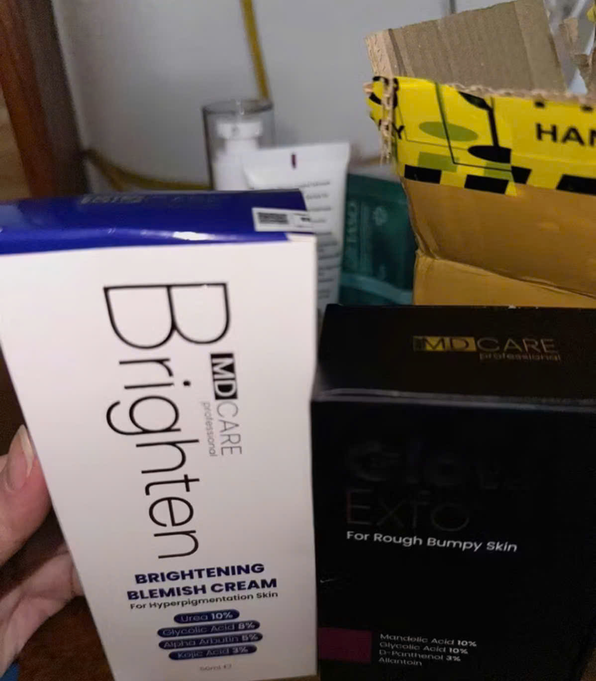 [Tặng Sữa rửa mặt] Kem Sáng Da MD CARE Brightening Blemish Cream - Giúp Làm Sáng Da Mờ Nám, Cung Cấp Độ Ẩm, Phù Hợp Cho Mọi Loại Da