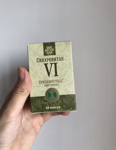 Viên uống hỗ trợ xương khớp Synchrovitals VI Siberian Health 60 viên - Tăng cường linh hoạt và giảm đau nhức khớp gối hiệu quả