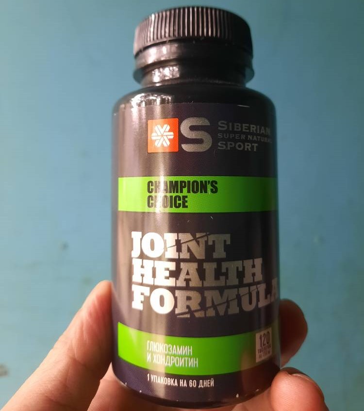 Viên uống hỗ trợ xương khớp Siberian Super Natural Sport - Cải thiện linh hoạt và giảm đau nhức - 120 viên Glucosamine Chondroitin