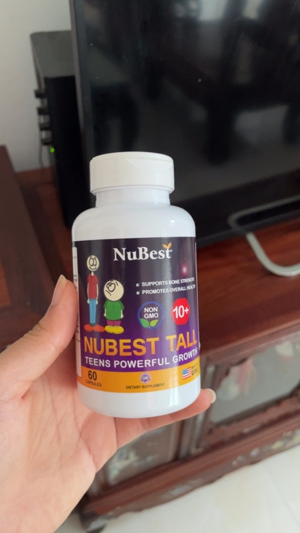 Viên uống NuBest Tall 10+ hỗ trợ tăng chiều cao cho bé từ 10 tuổi - Bổ sung Canxi và Vitamin D cho sự phát triển xương khỏe mạnh