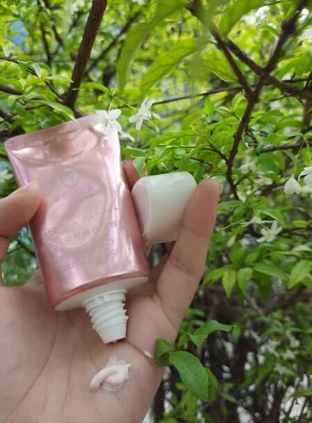 Serum Dưỡng Trắng Da Senka White Beauty CC 3 Trong 1 SPF 50 PA++++ - Chống Nắng, Dưỡng Da, Che Khuyết Điểm