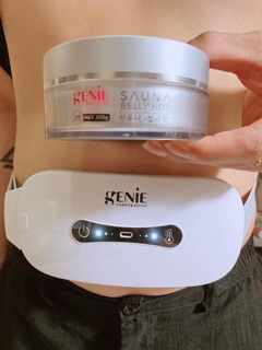 Đai Massage Tan Mỡ Bụng Genie Sline Pro Hàn Quốc - Thiết bị Giảm Cân, Gọn Eo Chất Lượng Cao, Hỗ Trợ Đốt Cháy Mỡ Thừa