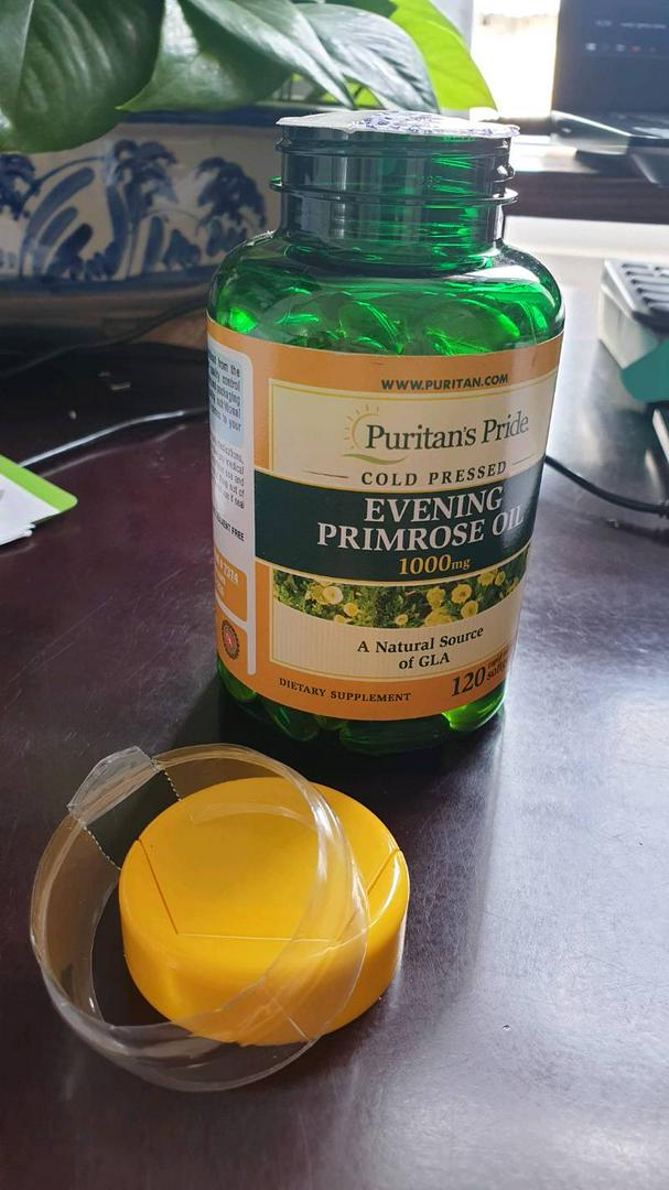 Tinh dầu hoa anh thảo Puritan's Pride Evening Primrose Oil 1300mg - Hỗ trợ làm đẹp da, tóc, ổn định nội tiết, 120 viên