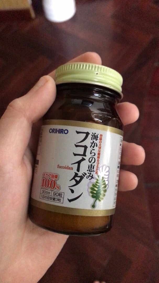 Tảo Fucoidan Orihiro Nhật Bản 90 Viên - Hỗ Trợ Tăng Cường Sức Khỏe, Đề Kháng, Chống Oxy Hóa, Cải Thiện Tiêu Hóa