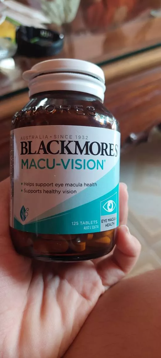 Viên uống Blackmores Macu-Vision chính hãng từ Úc - Bổ sung dinh dưỡng cho mắt khỏe mạnh, bảo vệ khỏi ánh sáng xanh, 150 viên