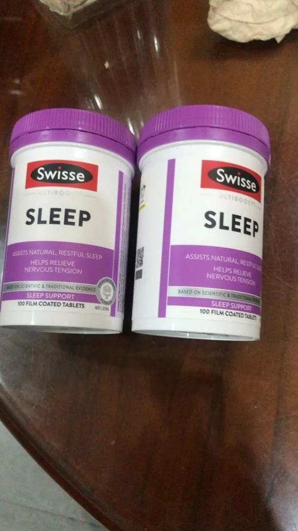 Viên uống hỗ trợ giấc ngủ Swisse Sleep của Úc - Giấc ngủ ngon, giảm căng thẳng, thành phần tự nhiên, 100 viên