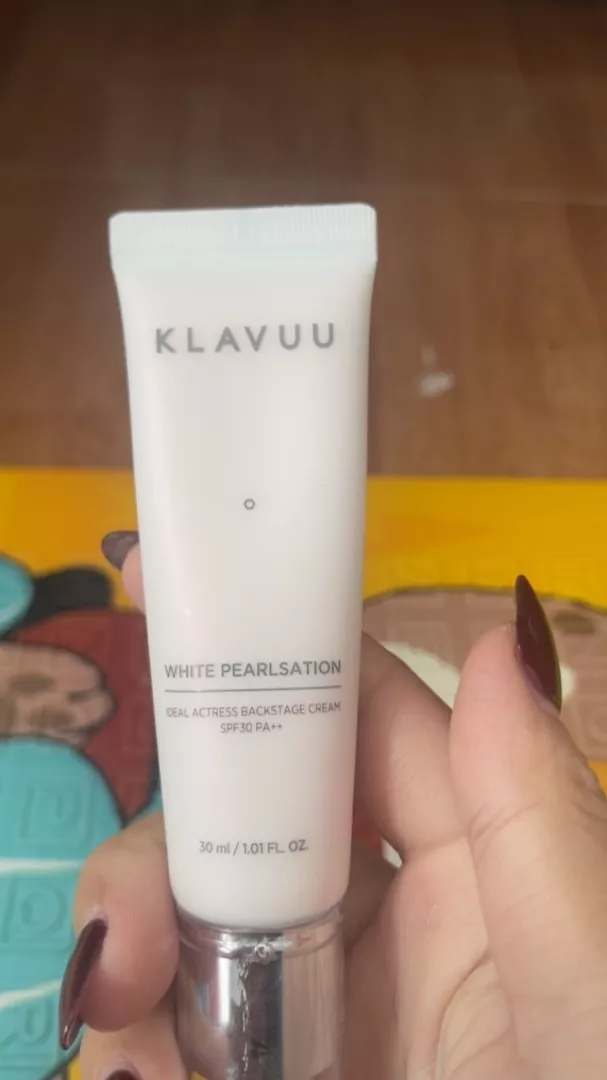 Kem Lót Ngọc Trai Klavuu White Pearlsation Cream SPF30 PA++ - 5 Trong 1 Dưỡng Ẩm, Lót Nền, Kem Chống Nắng, Hiệu Ứng Căng Bóng Da