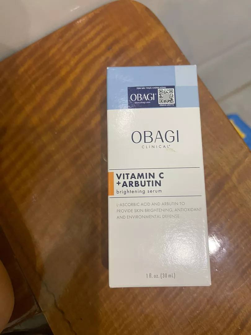 Serum Dưỡng Trắng Da OBAGI CLINICAL Vitamin C + Arbutin 30ml - Giải Pháp Làm Sáng Da, Chống Lão Hóa, Phù Hợp Với Mọi Loại Da