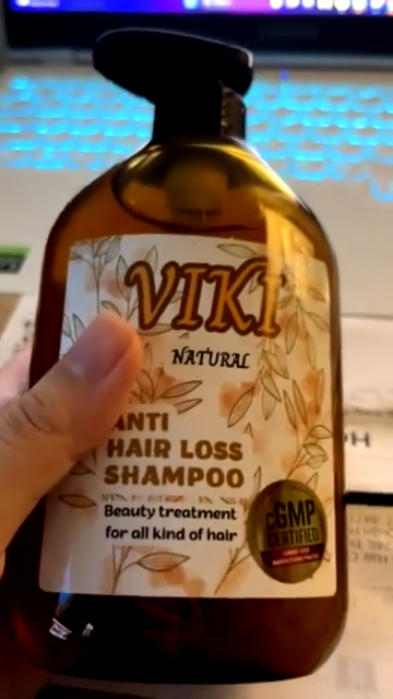 Dầu Gội VIKI Gừng Bồ Kết Ngăn Rụng Tóc Kích Mọc Tóc - 300ml Sản Phẩm Chăm Sóc Tóc Từ Thiên Nhiên