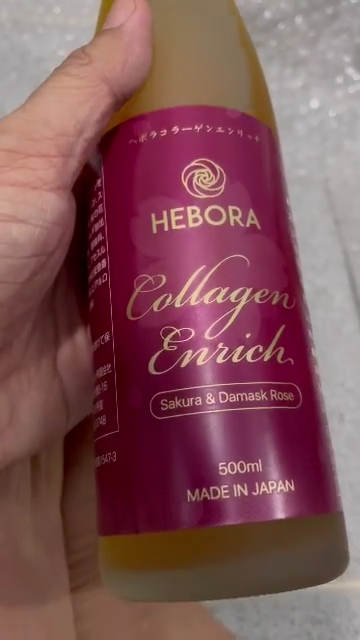 Nước uống Collagen Enrich Hebora Nhật Bản 500ml
