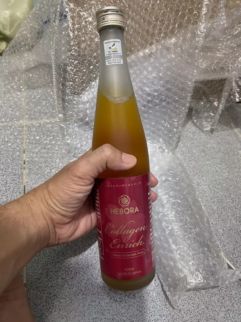 Nước uống Collagen Enrich Hebora Nhật Bản 500ml