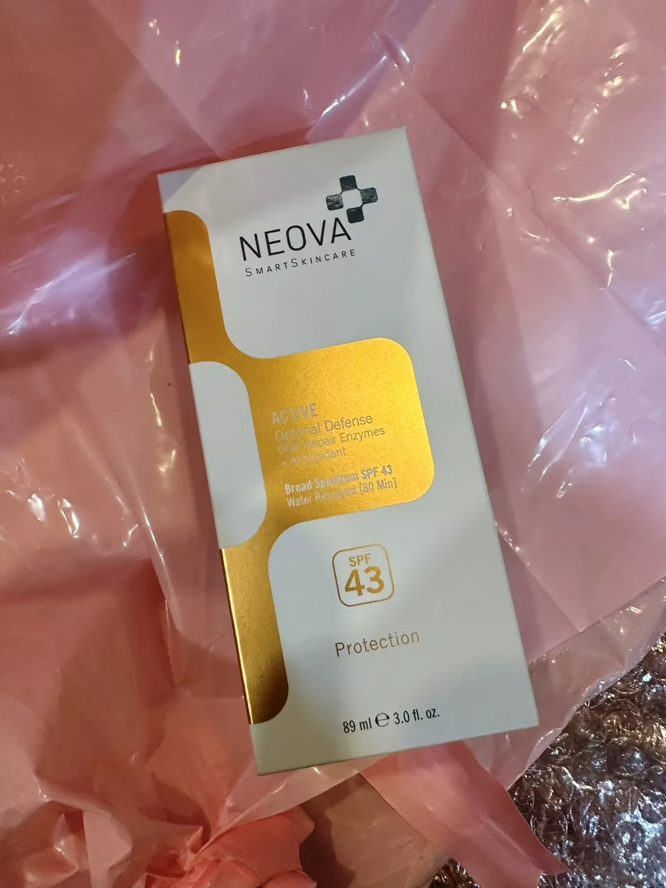 Kem Chống Nắng Neova Active SPF43 - Bảo Vệ Da Mặt và Body, Chống UVA/UVB, Dưỡng Ẩm, Siêu Chống Oxy Hóa, Phù Hợp Tất Cả Loại Da