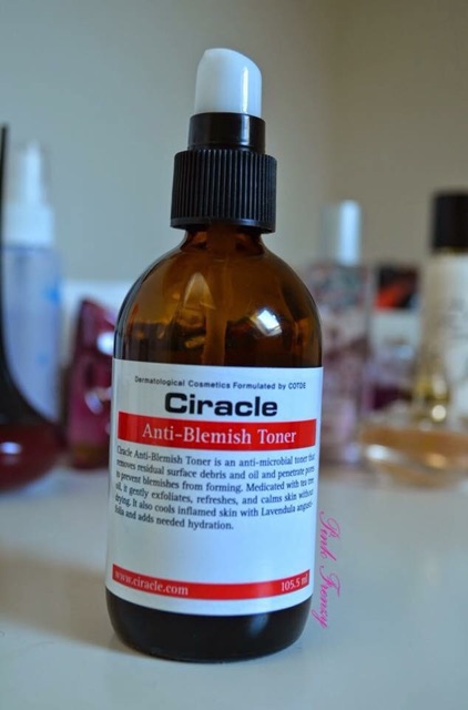 Nước Hoa Hồng Ciracle Anti-Blemish Toner 105.5ml - Giúp Giảm Mụn, Kháng Viêm, Cân Bằng Độ Ẩm Cho Da Nhờ Chiết Xuất Thiên Nhiên