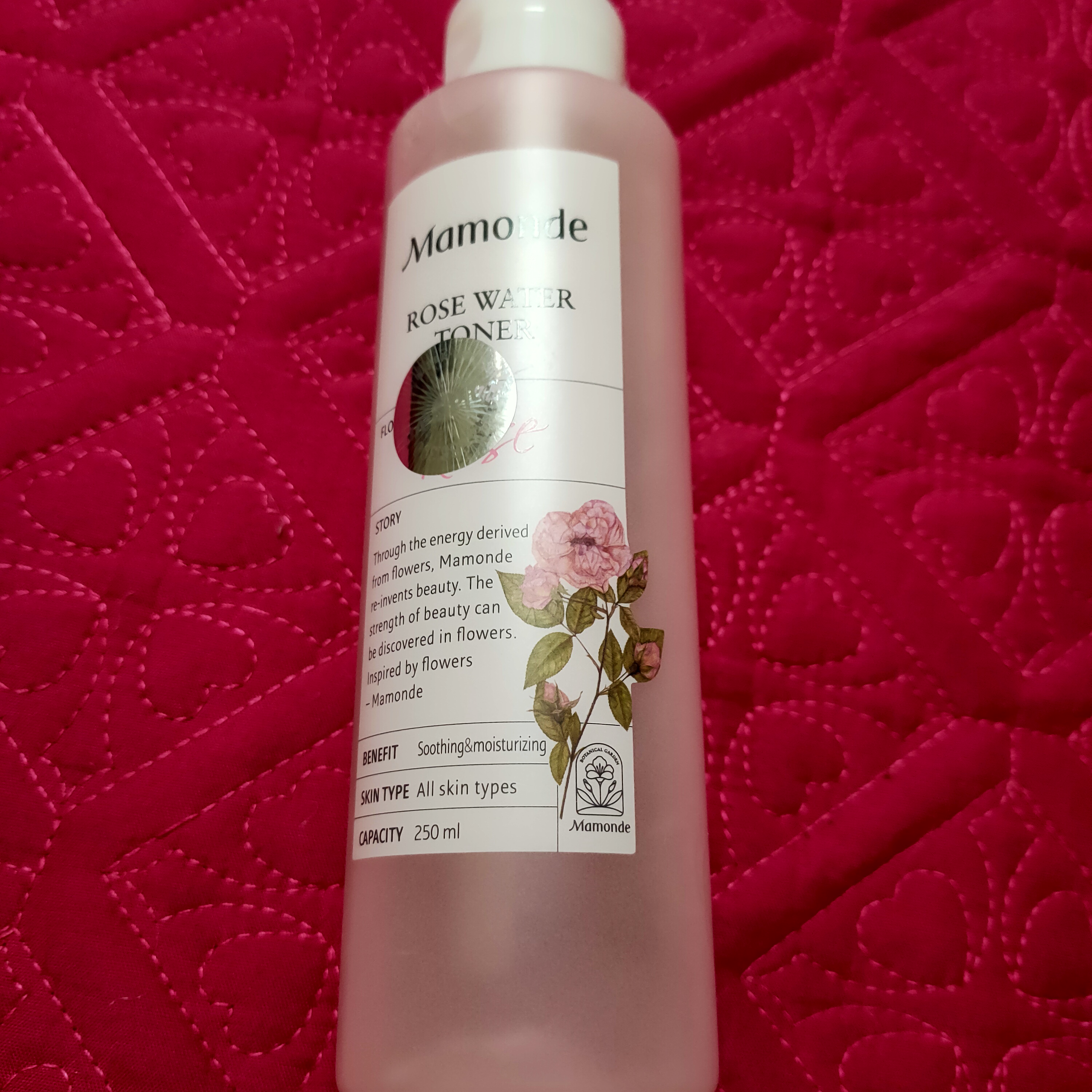 Nước Hoa Hồng Mamonde Rose Water Toner 250ml - Cung Cấp Độ Ẩm, Làm Dịu Da Nhạy Cảm - Sản Phẩm Chăm Sóc Da Hàn Quốc Chính Hãng