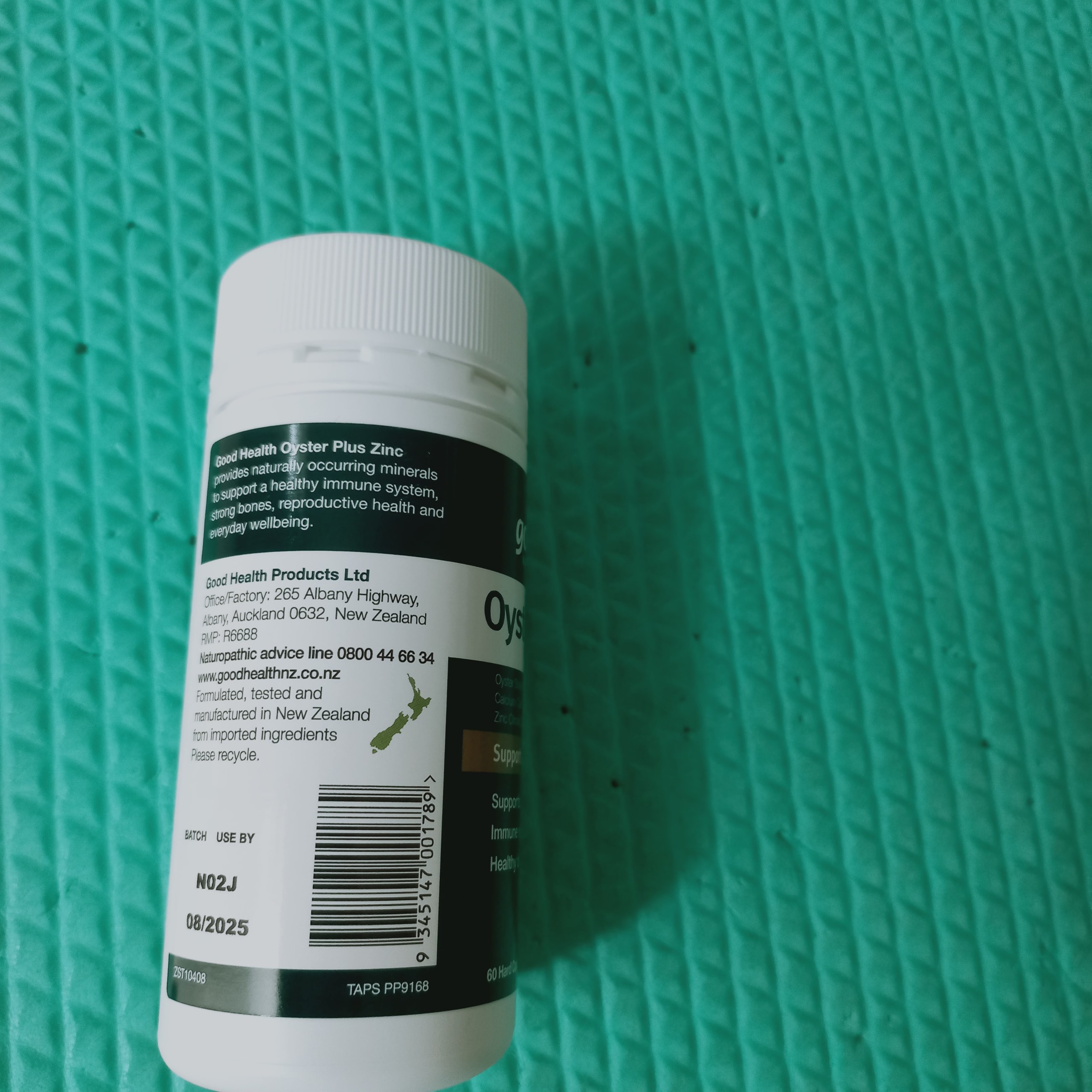 Viên Tinh Chất Hàu Oyster Plus Zinc Goodhealth 60 Viên - Tăng Cường Sinh Lực và Hỗ Trợ Sức Khỏe Nam Giới
