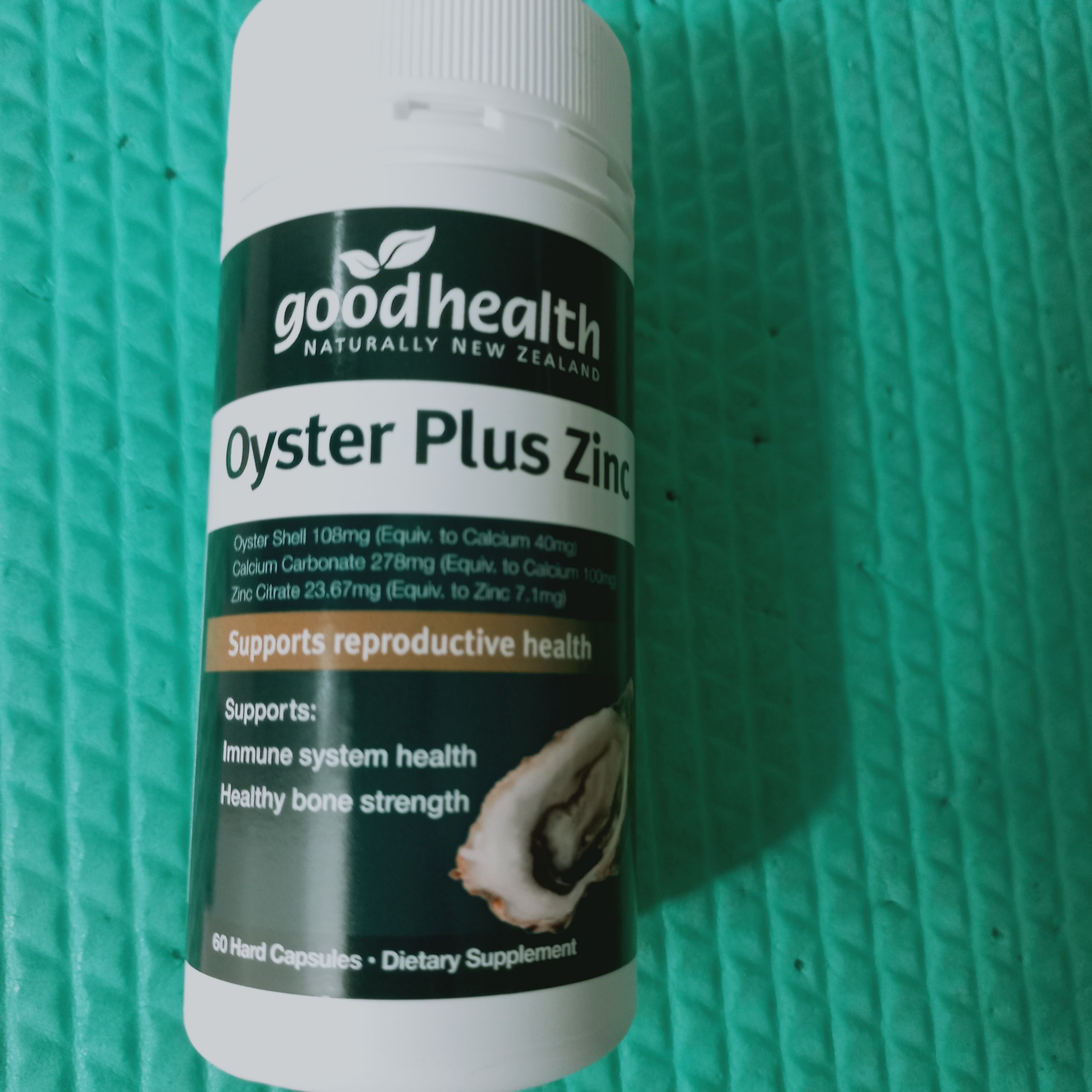 Viên Tinh Chất Hàu Oyster Plus Zinc Goodhealth 60 Viên - Tăng Cường Sinh Lực và Hỗ Trợ Sức Khỏe Nam Giới