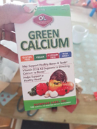 Viên Uống Bổ Sung Canxi Hữu Cơ Olympian Labs Green Calcium - Hỗ Trợ Xương Khớp Chắc Khỏe, Dễ Hấp Thu, 100 Viên