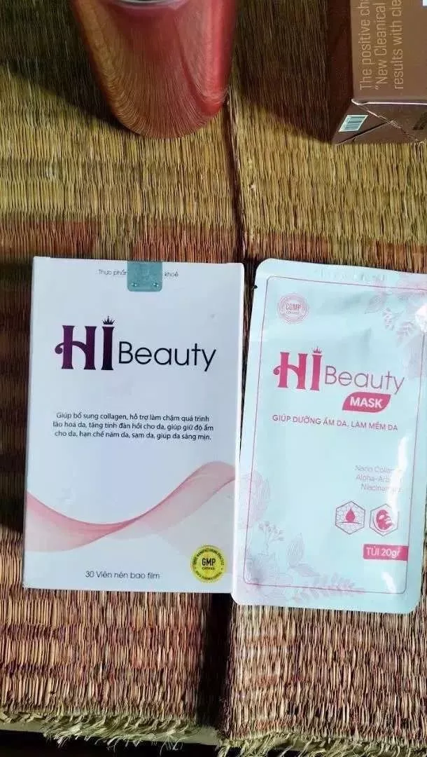 Viên Uống & Kem Bôi Hi Beauty - Hỗ Trợ Làm Trắng Da, Giảm Nám, Chống Lão Hóa - Sản Phẩm Dưỡng Da Từ Thiên Nhiên
