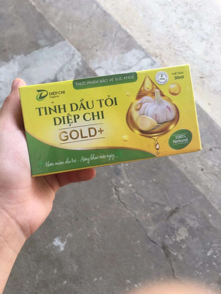 Tinh Dầu Tỏi Diệp Chi Gold+ Hỗ Trợ Tăng Đề Kháng