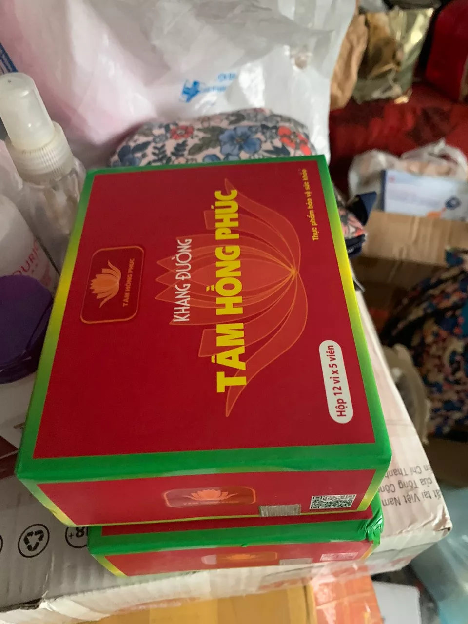 Viên uống Khang Đường Tâm Hồng Phúc - Hỗ trợ đường huyết, giảm mỡ, cholesterol, tăng cường sức khỏe cho người tiểu đường