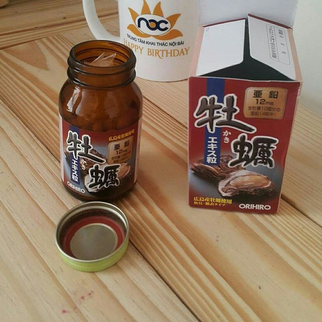 Tinh Chất Hàu Tươi Nhật Bản Orihiro 120 Viên - Hỗ Trợ Tăng Cường Sinh Lý Nam Giới, Cải Thiện Chất Lượng Tinh Trùng