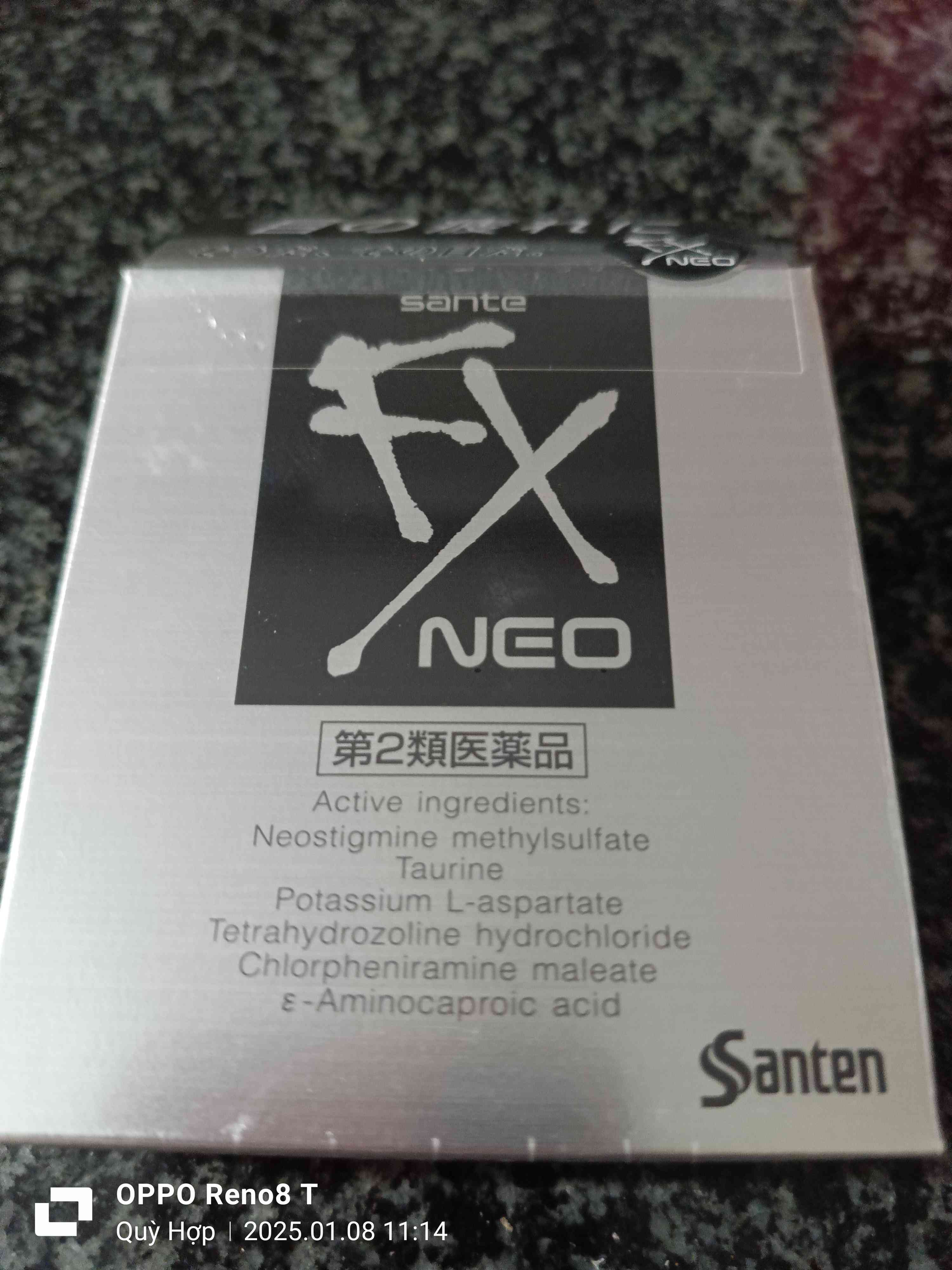 Nước Nhỏ Mắt Nhật Bản Sante Fx Neo 12ml - Giải Tỏa Căng Thẳng Mắt, Ngăn Ngừa Mỏi Mắt và Các Vấn Đề Về Mắt