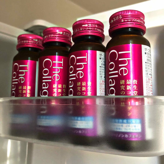 Nước Collagen Shiseido Nhật Bản - Hỗ trợ đẹp da, cải thiện tuổi tác và tốt cho xương khớp - Hộp 10 lọ, 50ml/lọ