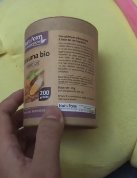 Viên Tinh Nghệ Hữu Cơ Curcuma Bio Nat&Form 200 Viên - Hỗ Trợ Tiêu Hóa, Chăm Sóc Da Từ Nguồn Tự Nhiên Pháp
