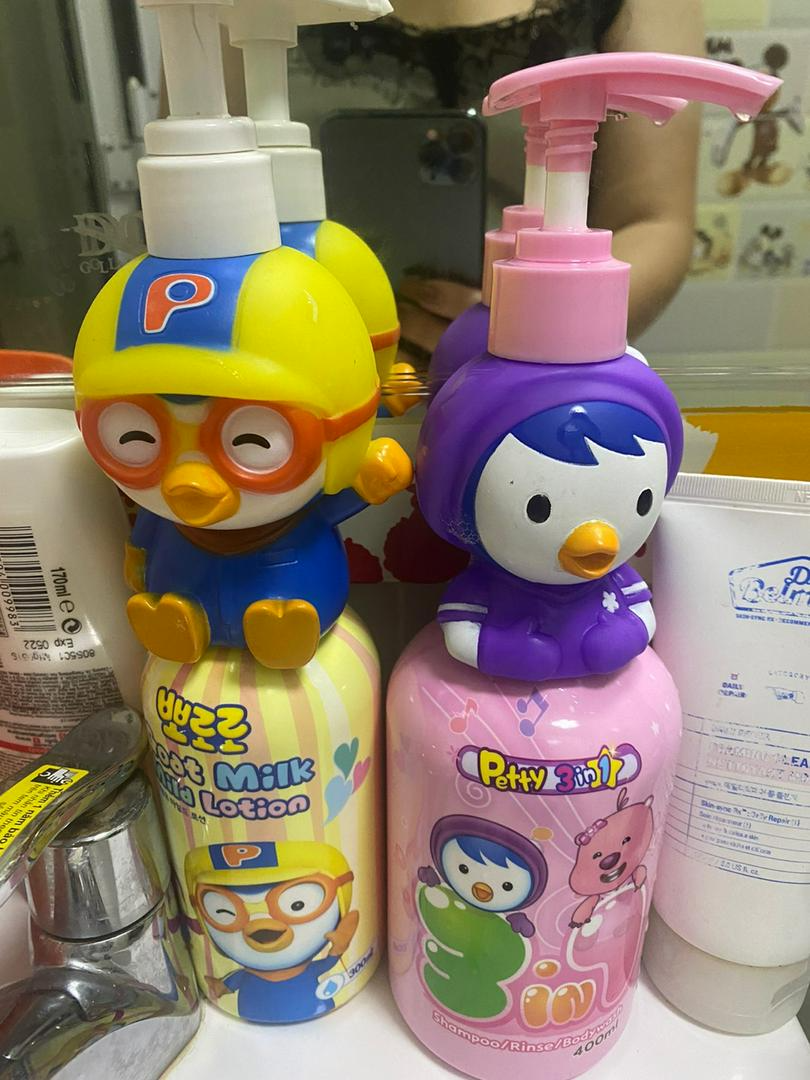 Sữa Tắm Gội Xả Pororo 3in1 Cho Bé Từ 1 Tuổi - Sản Phẩm An Toàn, Không Gây Dị Ứng, Hương Thơm Dễ Chịu, Tiện Dụng Cho Trẻ Em
