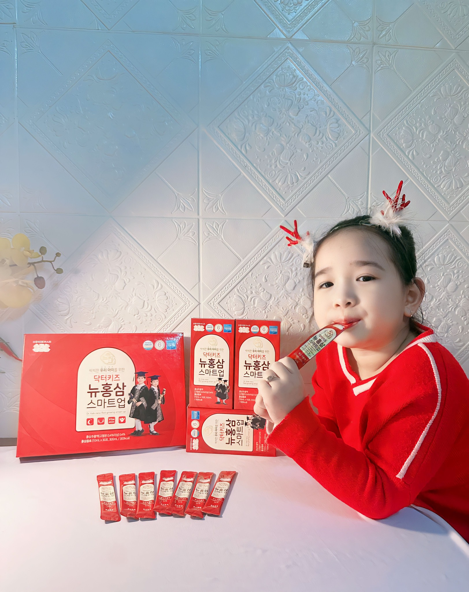 Nước Hồng Sâm Trẻ Em Gomsemari Dr.Kids - Tăng Cường Sức Khỏe & Tiêu Hóa Cho Trẻ Nhỏ Từ 1 Tuổi - Dinh Dưỡng Ngon Miệng