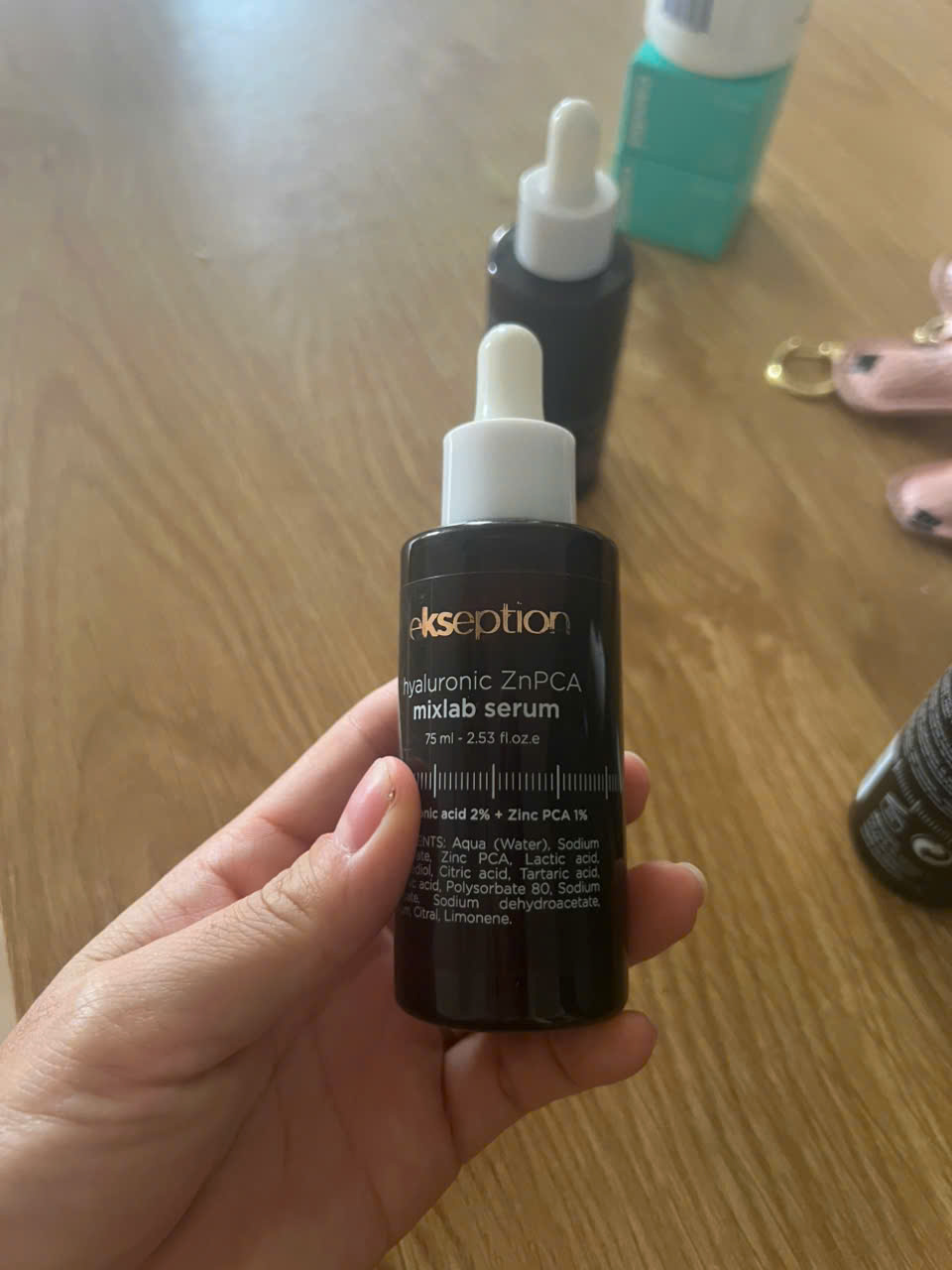 Tinh Chất Giảm Mụn Ekseption Hyaluronic ZnPCA Mixlab 75ml - Kiểm Soát Nhờn, Cấp Ẩm Và Ngăn Ngừa Mụn Trứng Cá
