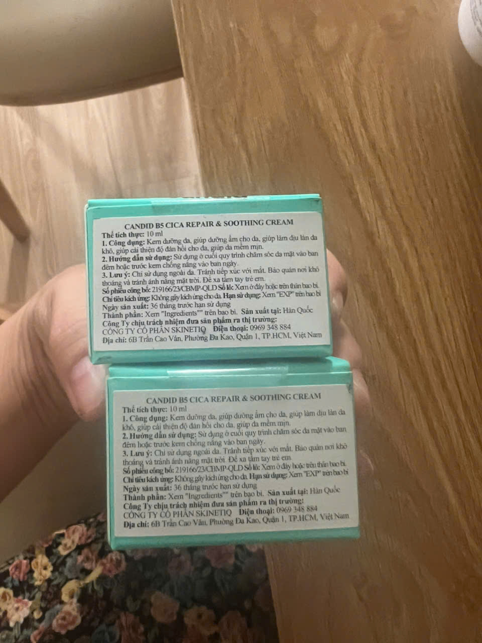 Kem dưỡng phục hồi Candid B5 Cica Minisize 10ml mini size