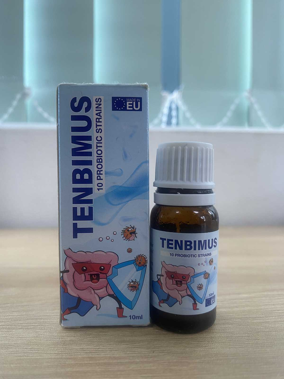 Men vi sinh Tenbimus 10 chủng - Hỗ trợ cân bằng hệ tiêu hóa cho bé - Giải pháp hoàn hảo phục hồi và phát triển tiêu hóa trẻ em