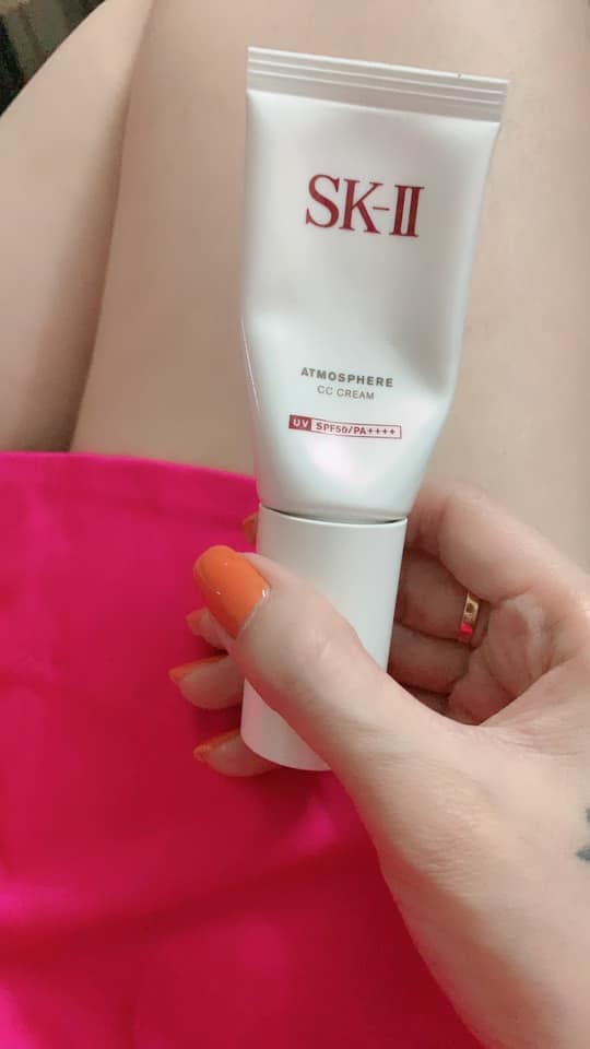 Kem Nền Chống Nắng SK-II Atmosphere CC Cream SPF50/PA ++++ - Dưỡng Ẩm, Che Khuyết Điểm, Lớp Nền Tự Nhiên, Bảo Vệ Da Tối Ưu