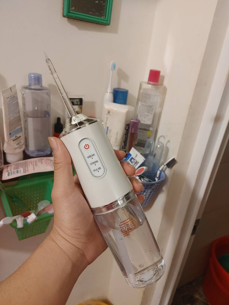 Máy Tăm Nước Cầm Tay Jiashi MTN01 - 3 Chế Độ, 4 Đầu Chuyên Dụng, Làm Sạch Hiệu Quả Cho Người Niềng Răng