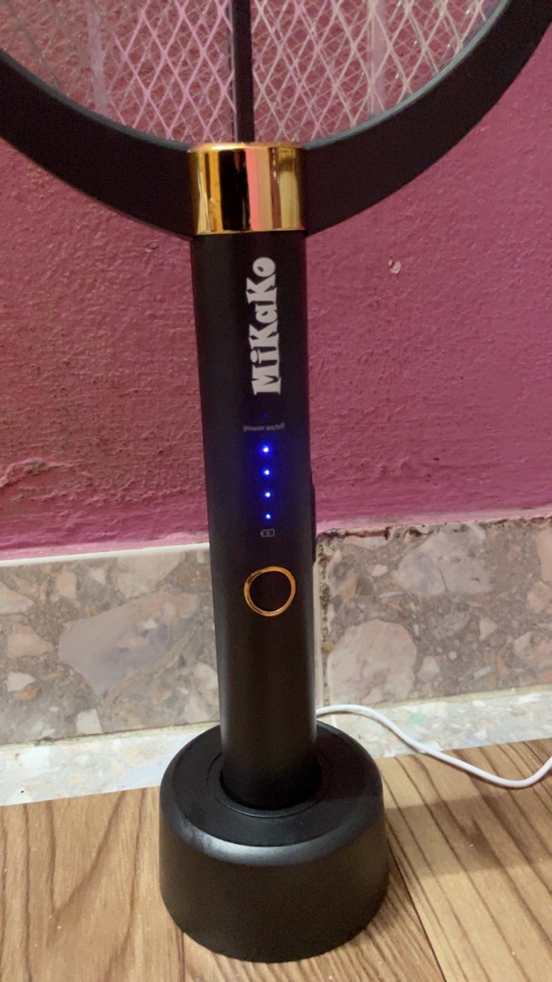 Vợt Bắt Muỗi MiKaKo V36D 3 In 1 - Thiết Bị Diệt Muỗi Thông Minh, Pin Sạc 1200mAh, Chống Giật, Đèn Bẫy Muỗi Tự Động