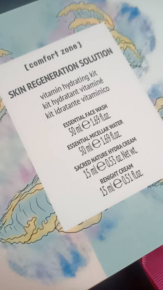 Bộ 4 Món Dưỡng Da Làm Sạch Comfort Zone Skin Regeneration - Set Du Lịch Dưỡng Ẩm, Rửa Mặt, Tẩy Trang cho Làn Da Tươi Trẻ