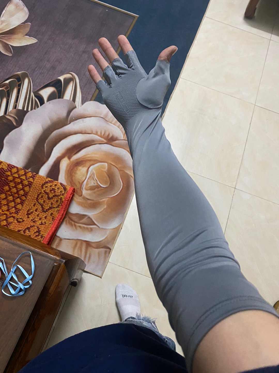 Găng Tay Chống Nắng Nam Paceline Sport Cao Cấp - Chống UV, Vân Chống Trơn Trượt, Thời Trang Mùa Hè, Bảo Vệ Tay Khi Lái Xe