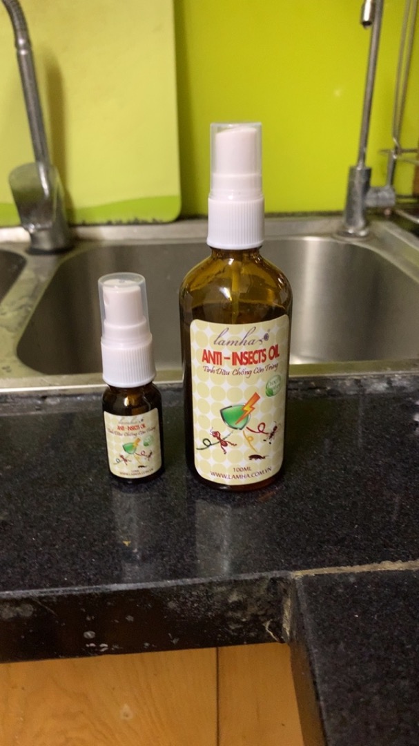 Tinh Dầu Đuổi Muỗi 100ml Lâm Hà - Chiết Xuất Thiên Nhiên Chống Côn Trùng An Toàn Cho Trẻ Em và Phụ Nữ Mang Thai
