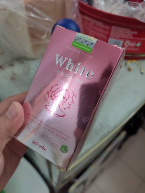 Viên Uống Hỗ Trợ Trắng Da White Herblux - Giúp Da Trắng Hồng, Căng Mịn, Phục Hồi Da - Lọ 60 Viên Thảo Mộc Tự Nhiên
