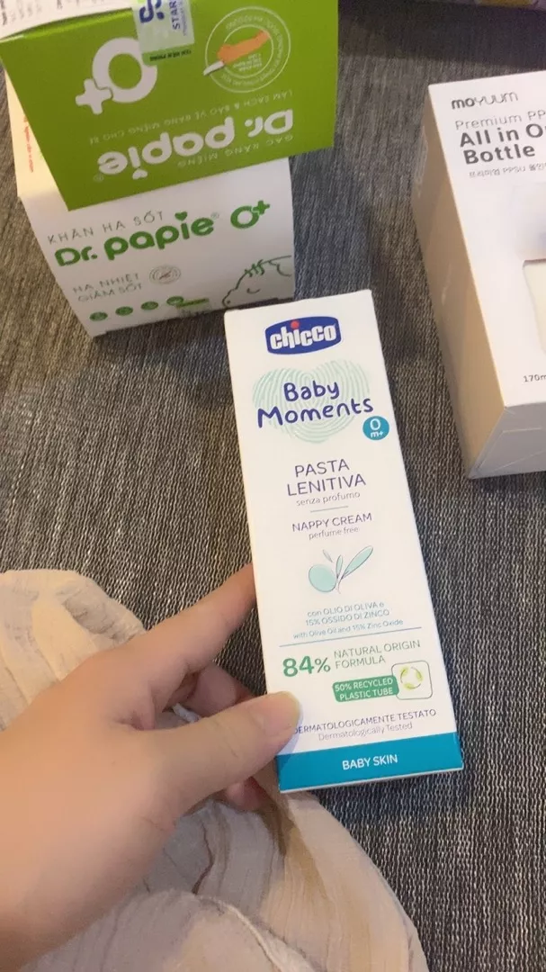 Kem Hăm 3 Tác Động Chicco 100ml - Giảm Hăm, Dưỡng Da, An Toàn Cho Trẻ Sơ Sinh, Chống Hăm Hiệu Quả, Không Gây Kích Ứng