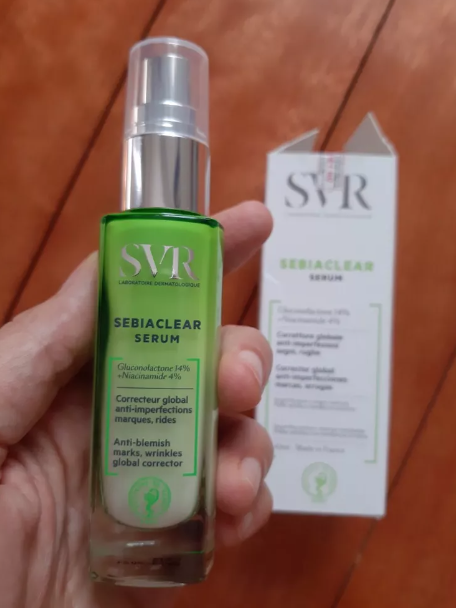 Serum SVR Sebiaclear 30ml - Hỗ trợ giảm mụn, làm mờ thâm, se khít lỗ chân lông và ngăn ngừa già hóa cho da dầu mụn, da nhạy cảm