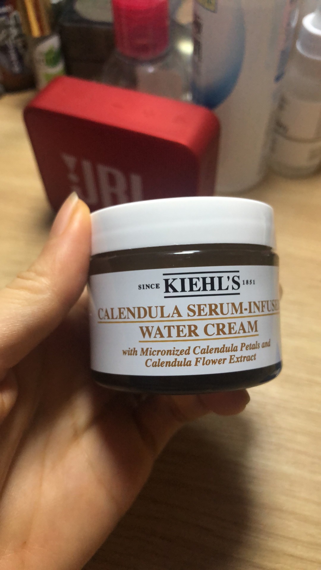 Kem Dưỡng Ẩm Hoa Cúc Kiehl's Calendula Serum Infused Water Cream 50ml - Dưỡng Ẩm, Làm Dịu Da Nhạy Cảm, Kiểm Soát Dầu Nhờn