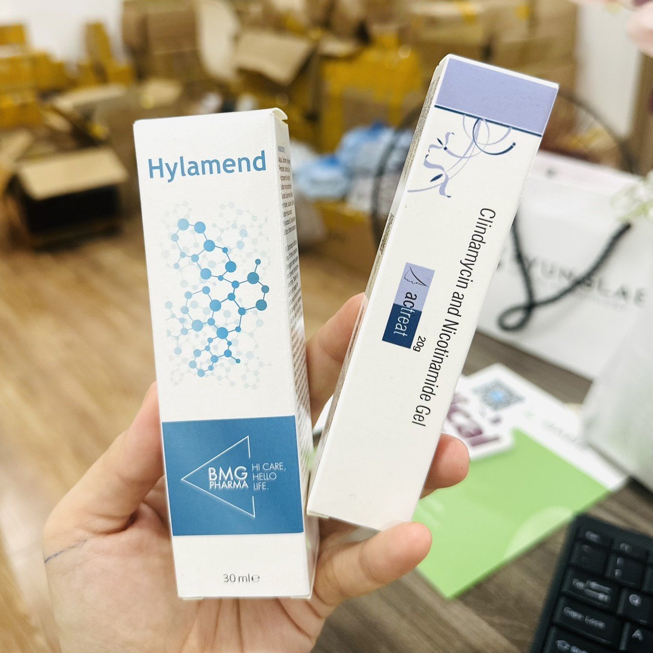 Hylamend Gel Trị Mụn - Hỗ Trợ Cải Thiện Mụn, Phục Hồi Da Sau Mụn, Giảm Viêm Dịu Nhẹ, 30ml