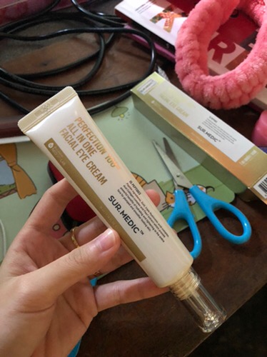 Kem Dưỡng Mắt Sur.Medic Perfection 100 - Trị Thâm Quầng Mắt, Nếp Nhăn, Cấp Ẩm, Làm Sáng Da Vùng Mắt 35g