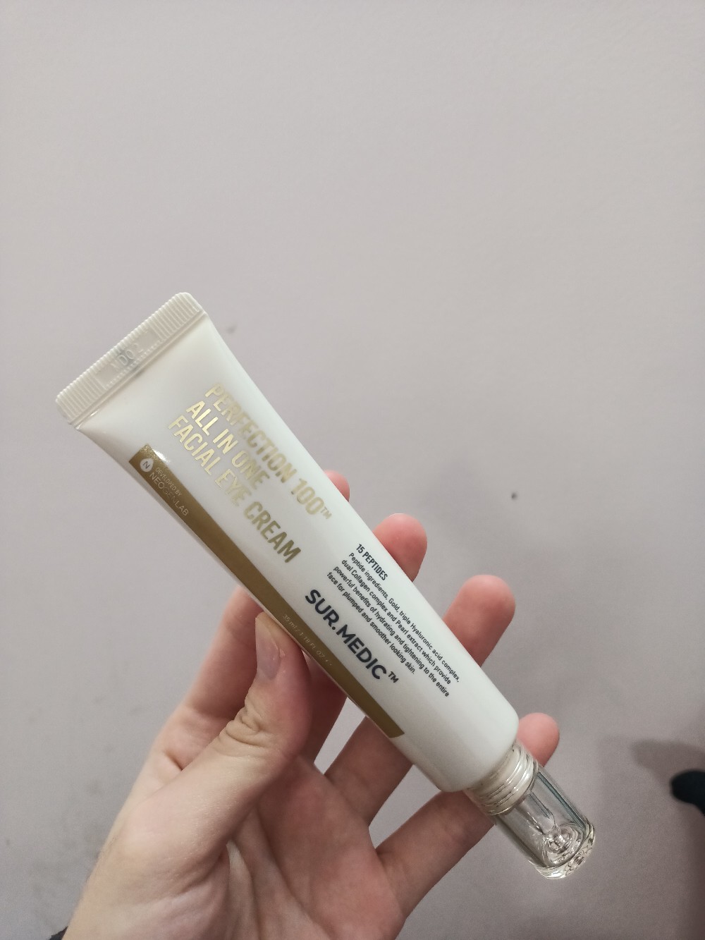 Kem Dưỡng Mắt Sur.Medic Perfection 100 - Trị Thâm Quầng Mắt, Nếp Nhăn, Cấp Ẩm, Làm Sáng Da Vùng Mắt 35g