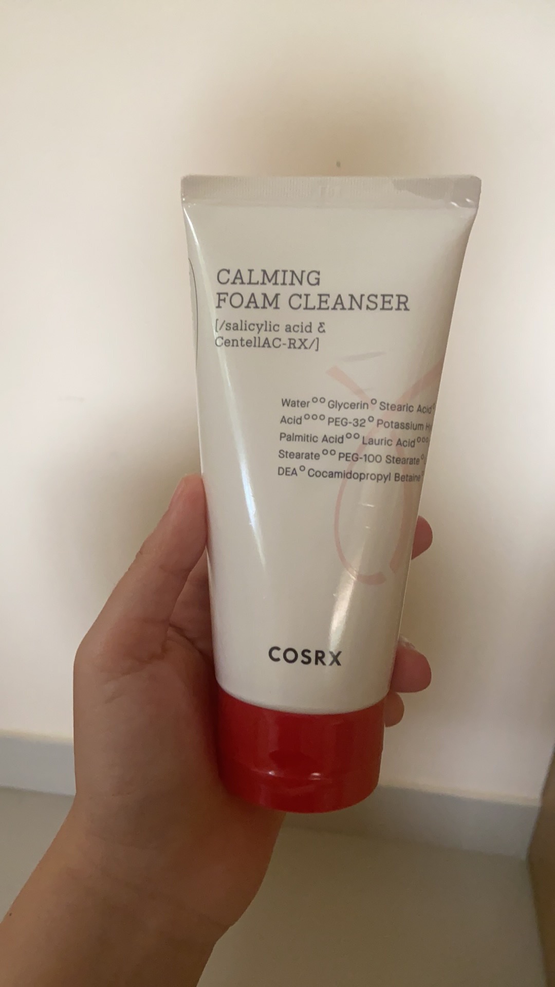 Sữa Rửa Mặt Tạo Bọt Cosrx AC Collection Calming Foam Cleanser 150ml - Giảm Mụn, Làm Sạch Sâu, Chiết Xuất Rau Má, Dành Cho Da Dầu Mụn