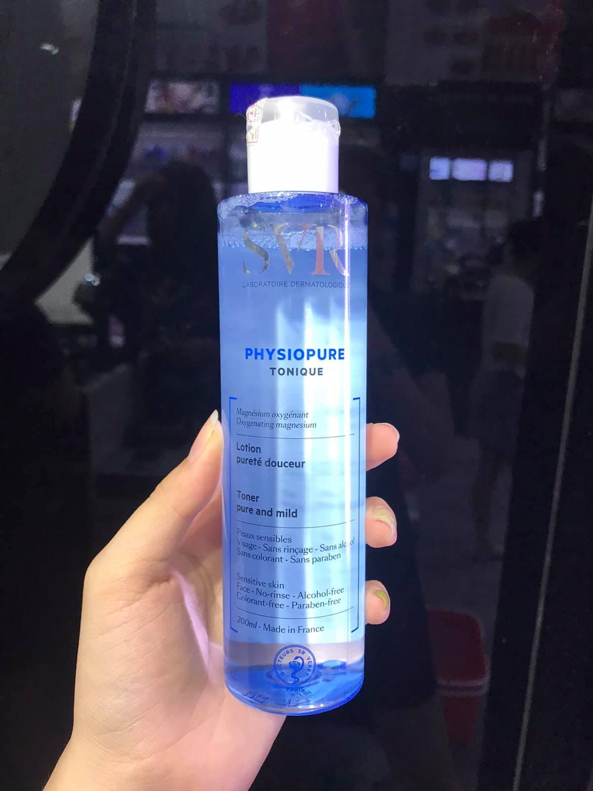 Nước Hoa Hồng SVR Physiopure Tonique 200ml - Dưỡng Ẩm Cho Da Nhạy Cảm, Cân Bằng Độ pH, An Toàn Từ Magnesium PCA