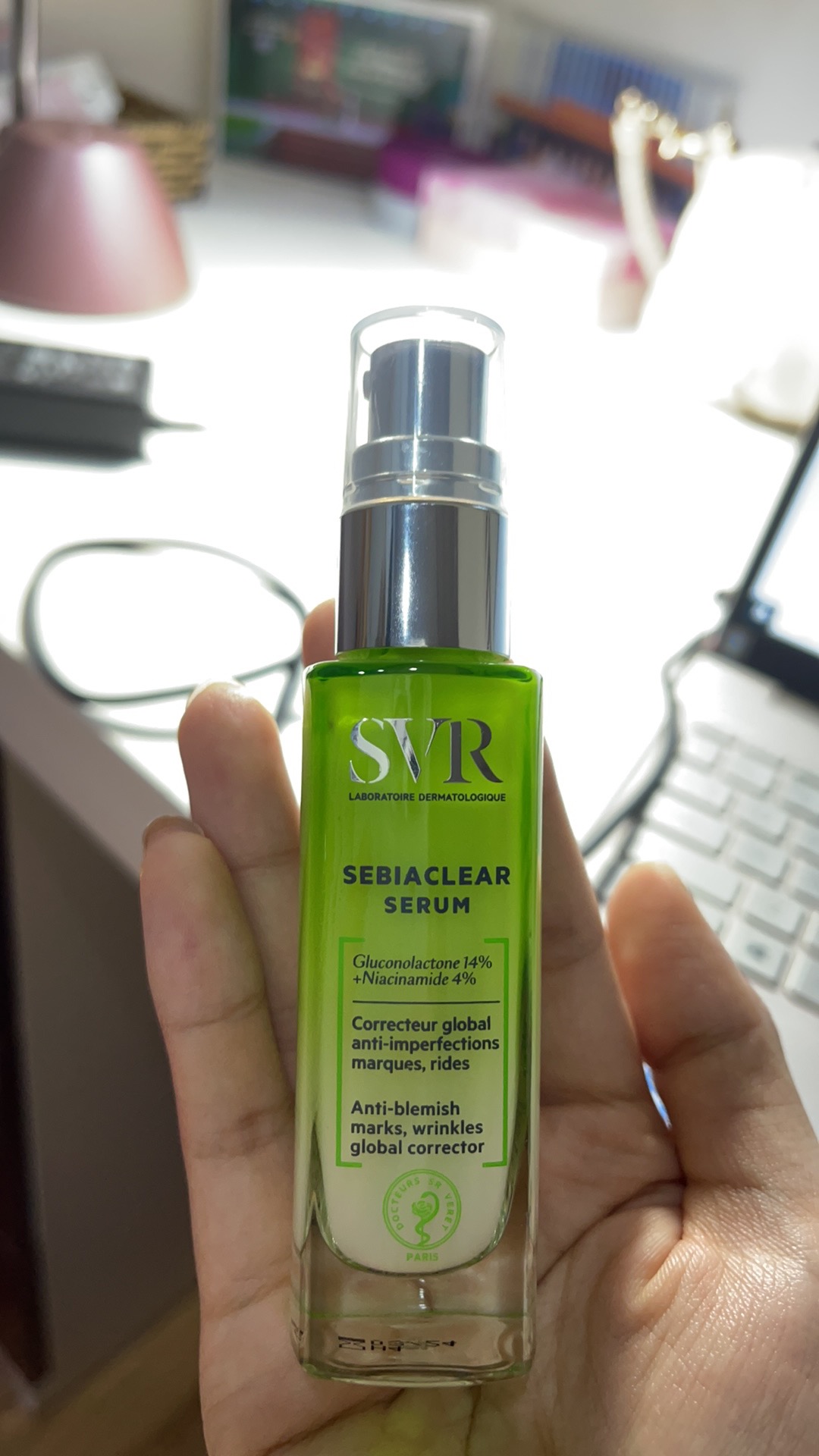 Serum SVR Sebiaclear 30ml - Hỗ trợ giảm mụn, làm mờ thâm, se khít lỗ chân lông và ngăn ngừa già hóa cho da dầu mụn, da nhạy cảm