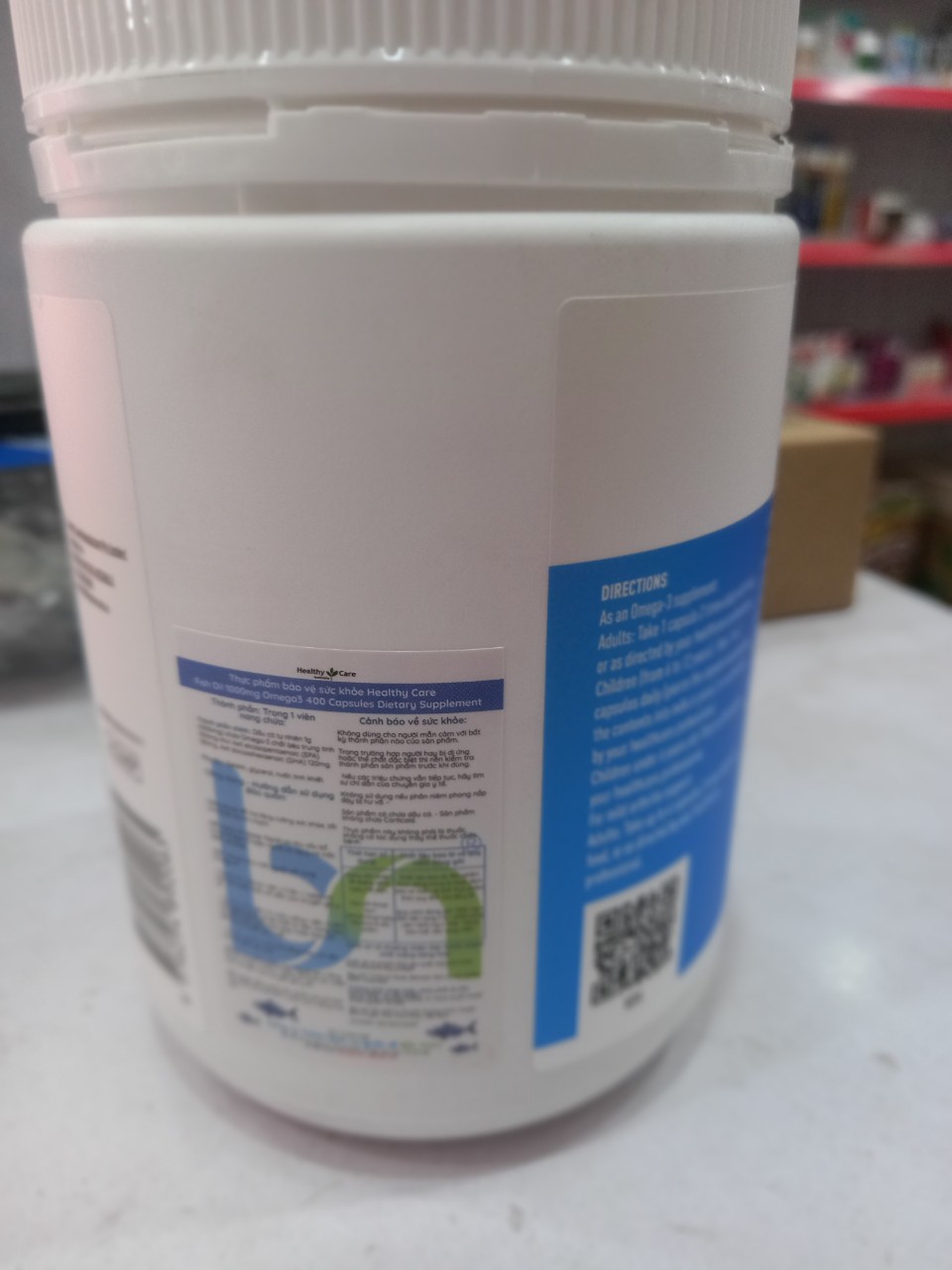 Dầu Cá Fish Oil Healthy Care Omega 3 1000mg -  Hỗ Trợ Sức Khỏe Tim Mạch, Mắt, Não, Hệ Thần Kinh, Mịn Da Từ Úc